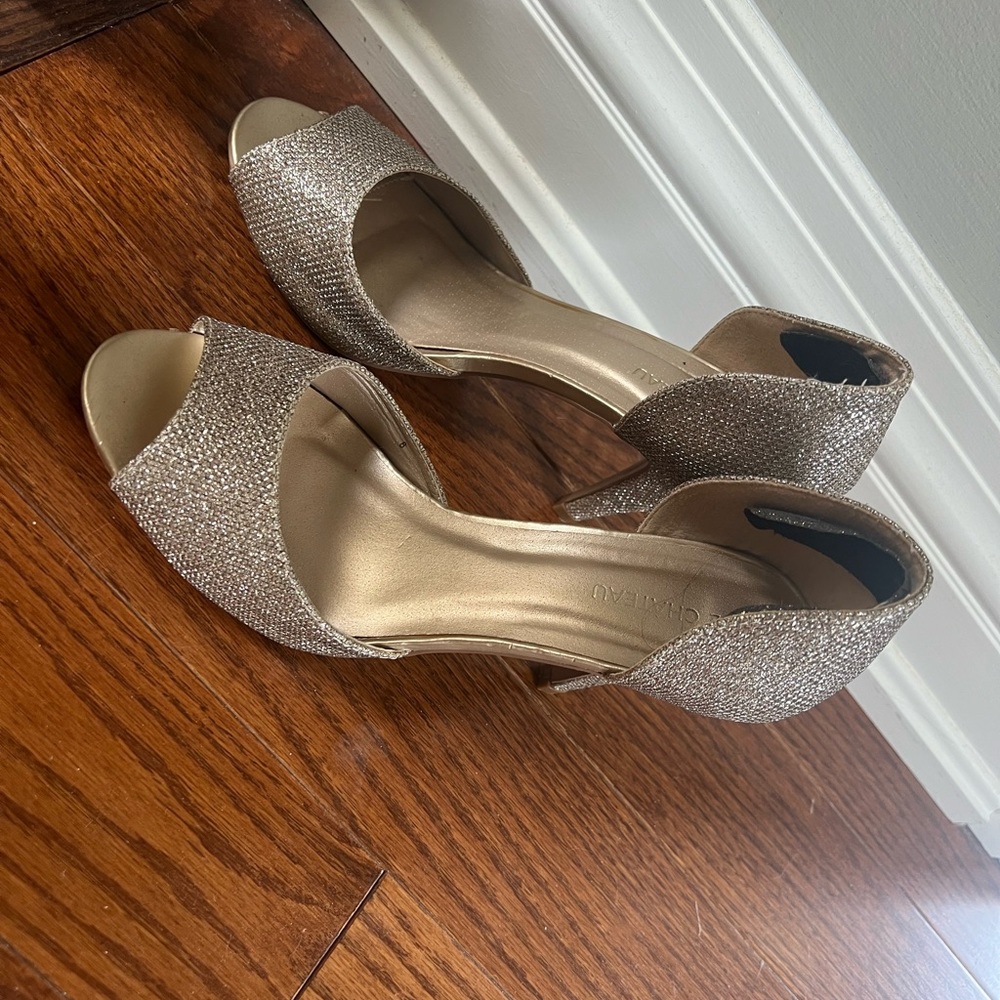 Le Chateau Rose Gold heels